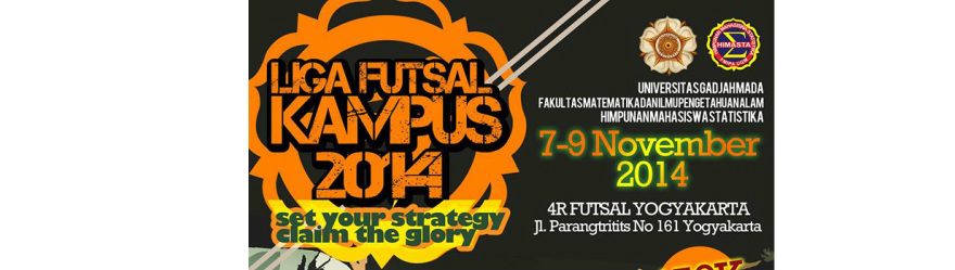 Formulir Pendaftaran Liga Futsal Kampus 2014